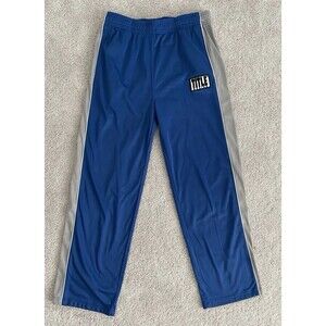 TITLE BOXING Blue/Gray Polyester ATHLETIC SWEAT PANTS Boxer Gym Gear Men's Large